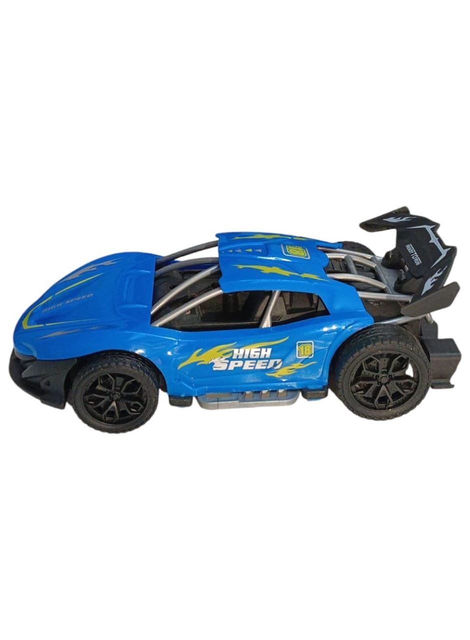Sürtmeli Yarış Arabası - Mavi