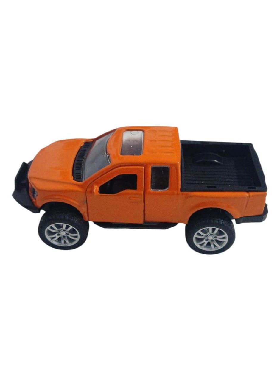 Çek Bırak Metal Arazi Aracı 13 cm - Turuncu