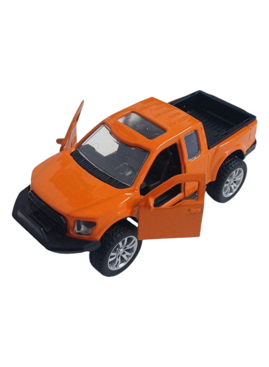 Çek Bırak Metal Arazi Aracı 13 cm - Turuncu