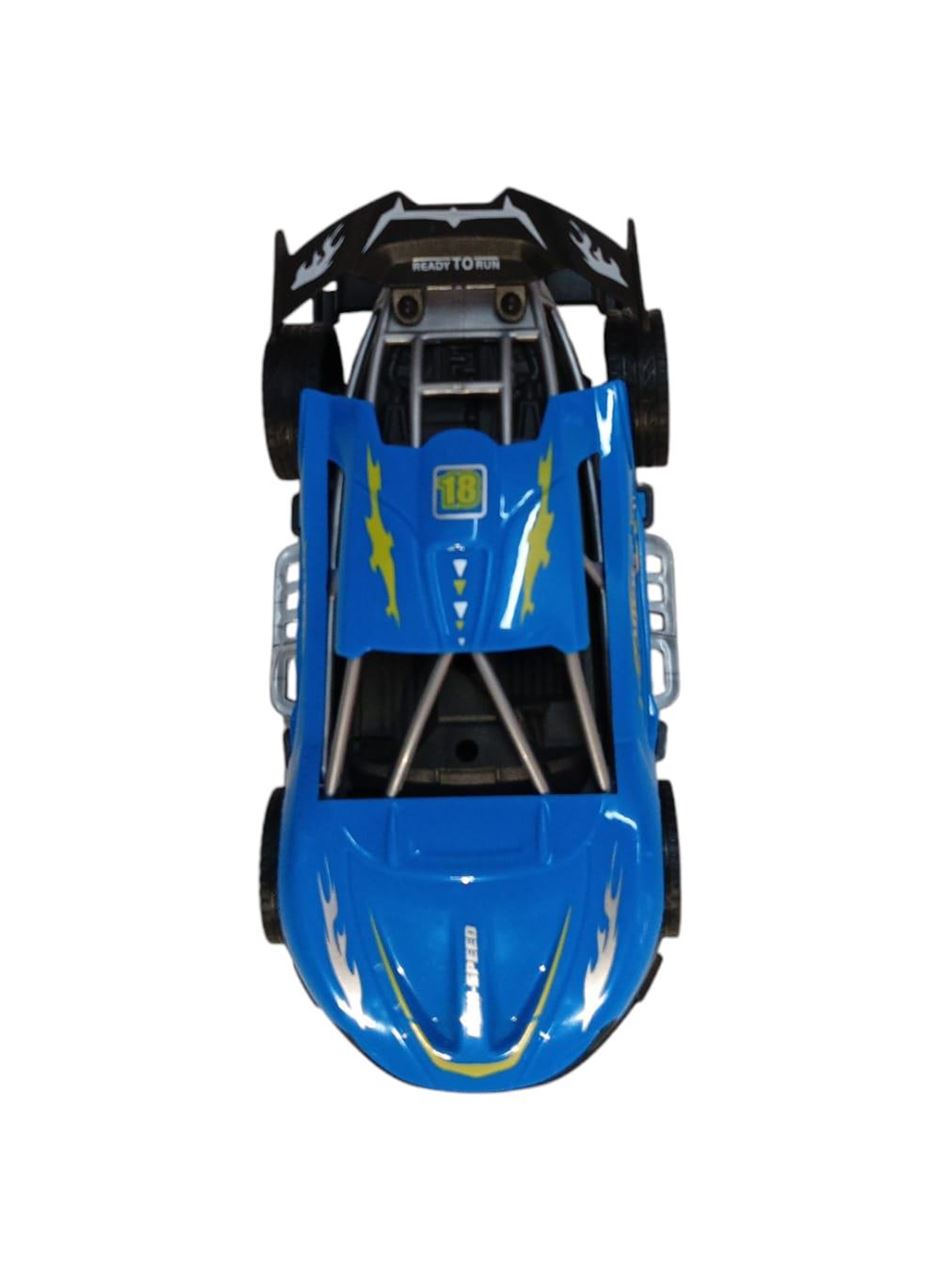 Sürtmeli Yarış Arabası - Mavi
