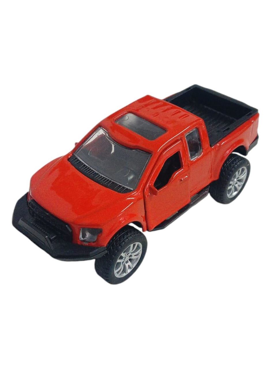 Çek Bırak Metal Arazi Aracı 13 cm - Kırmızı