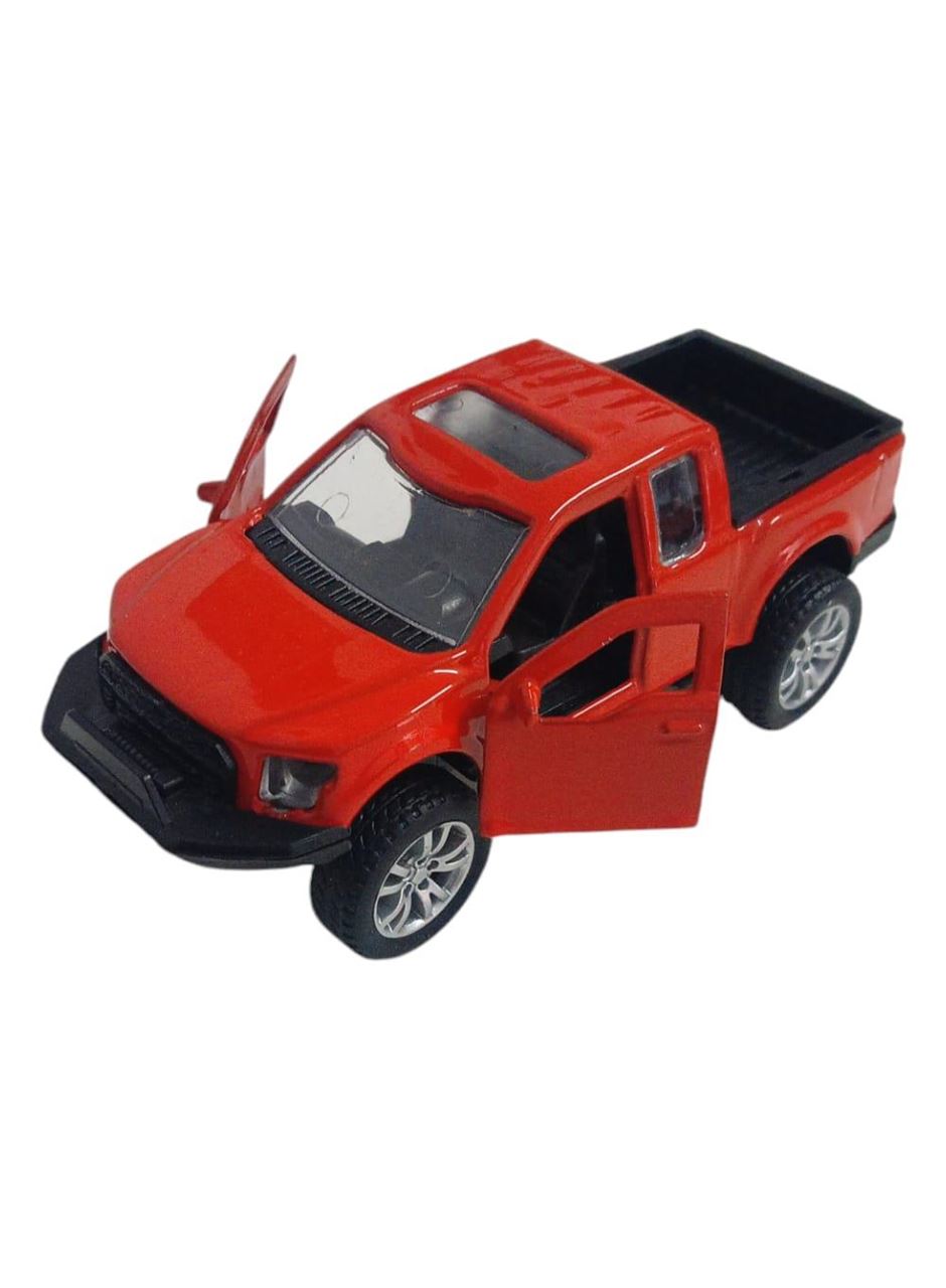 Çek Bırak Metal Arazi Aracı 13 cm - Kırmızı