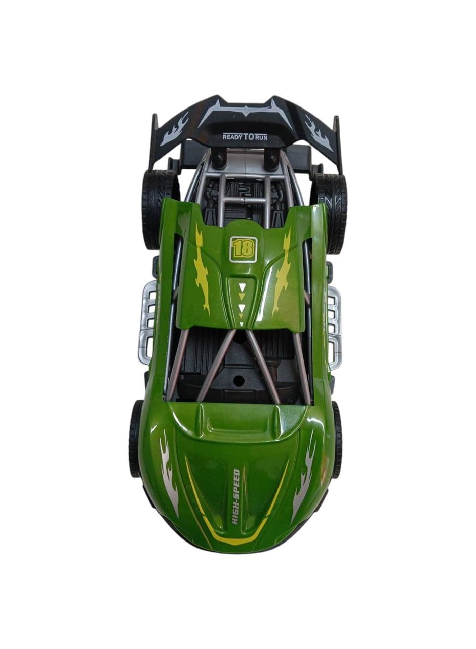 Sürtmeli Yarış Arabası - Yeşil