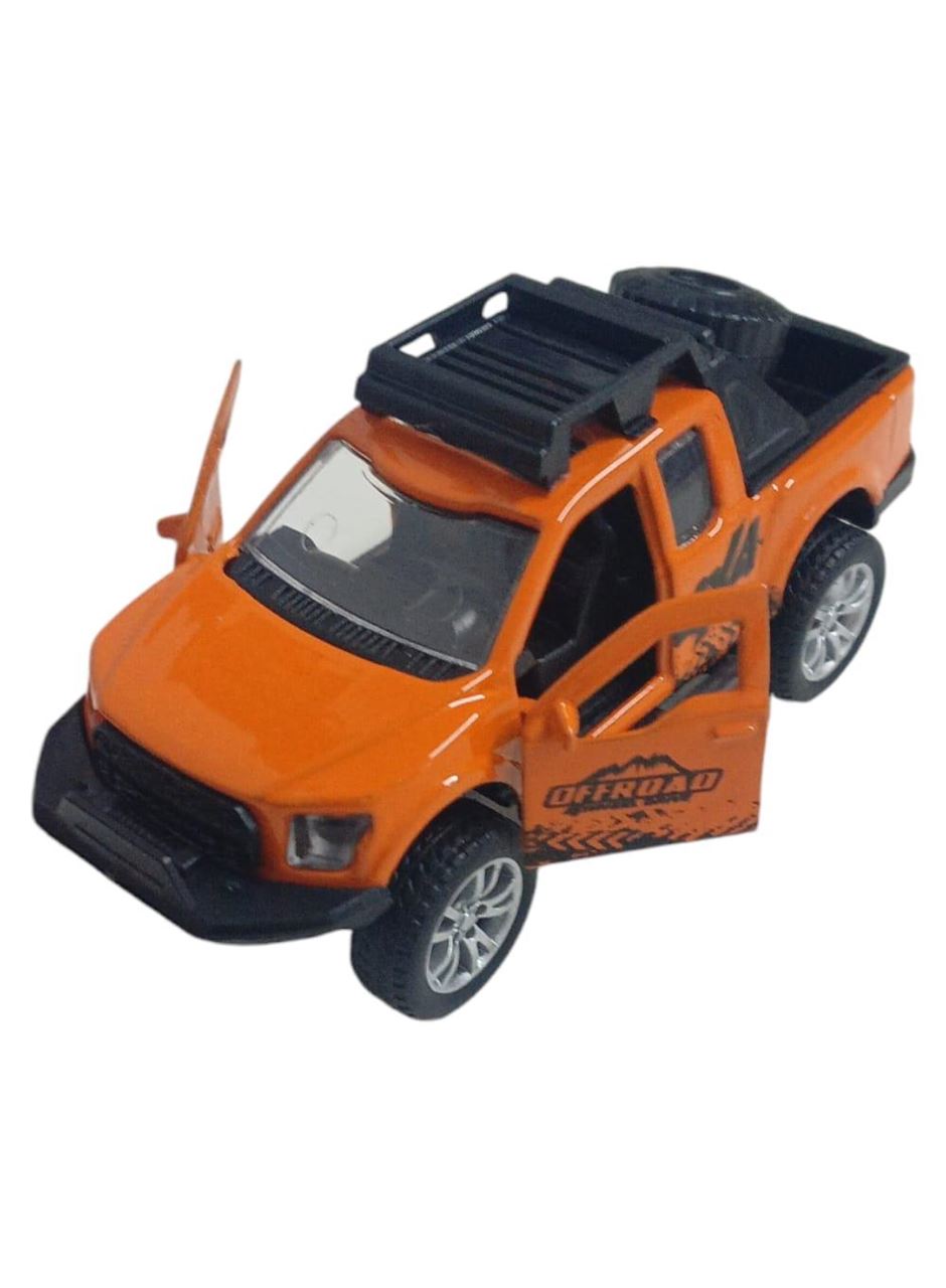 Çek Bırak Metal Arazi Aracı 13 cm - Turuncu