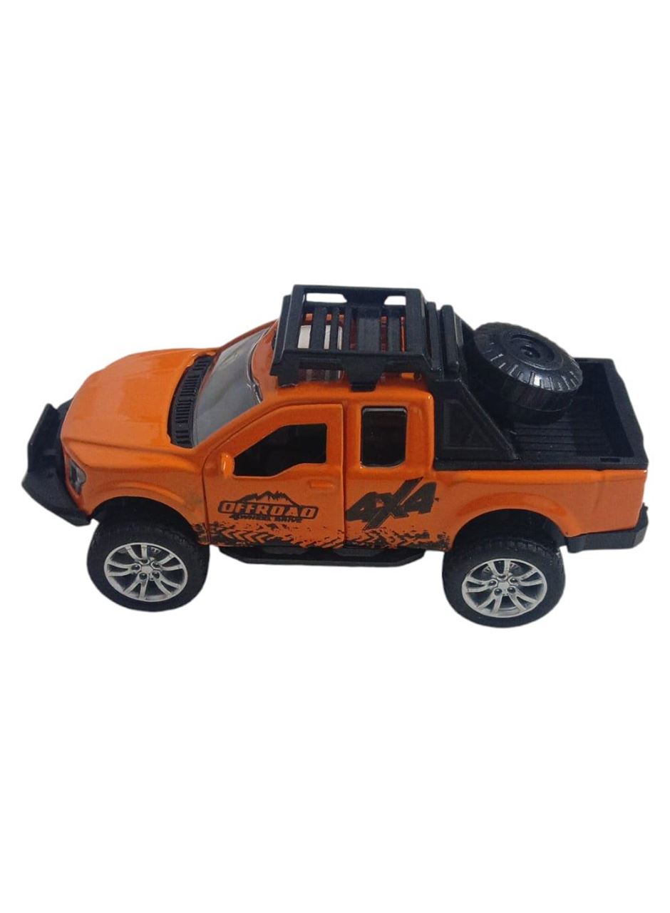 Çek Bırak Metal Arazi Aracı 13 cm - Turuncu