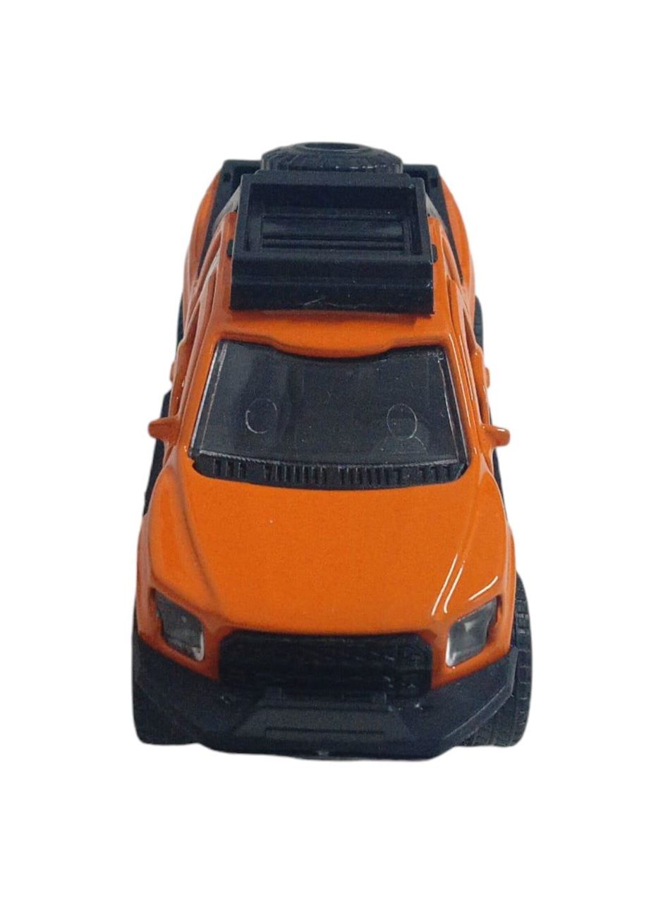 Çek Bırak Metal Arazi Aracı 13 cm - Turuncu