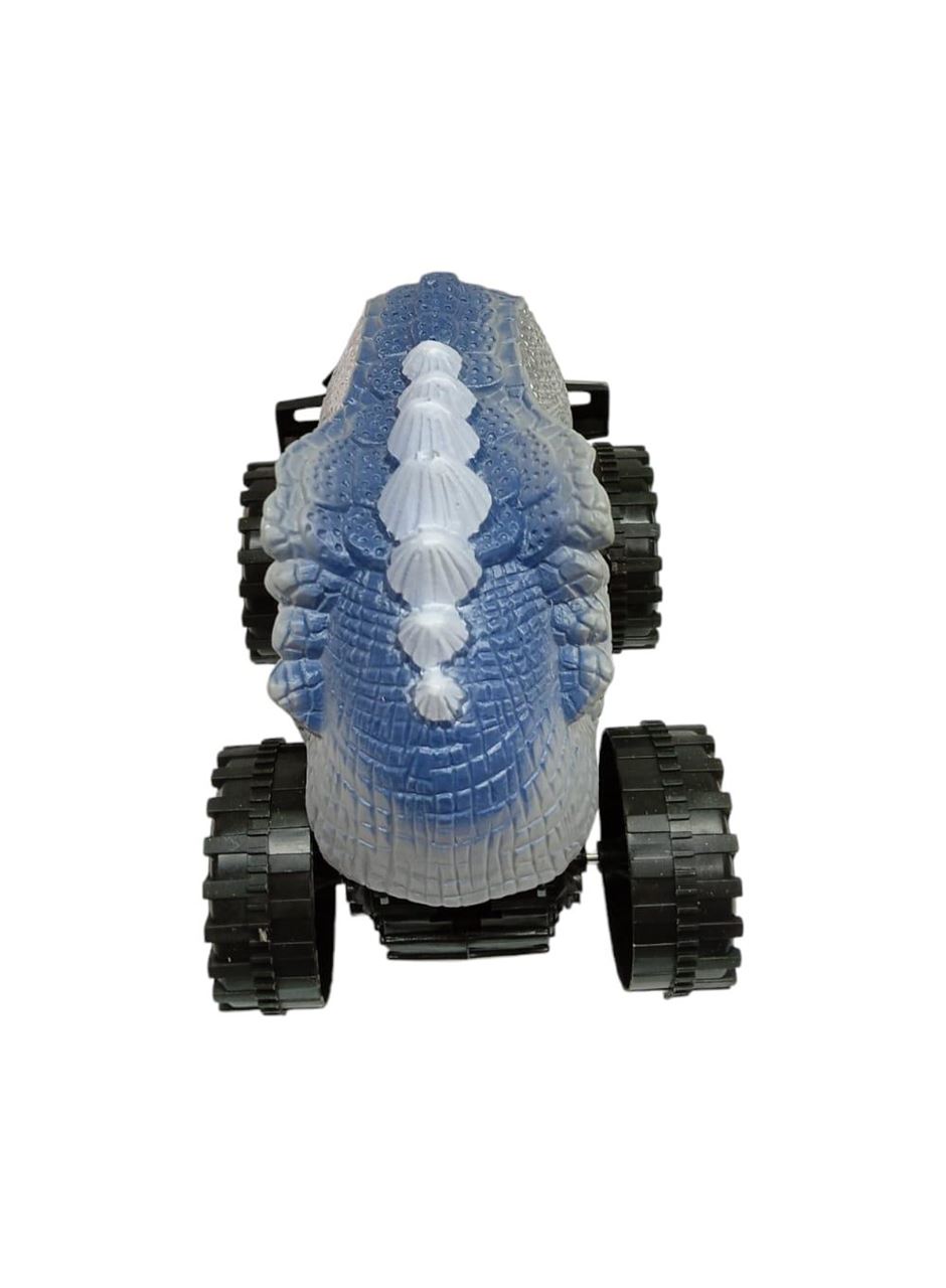 Sürtmeli Dinazor Robota Dönüşen Araba 14 Cm - Gri