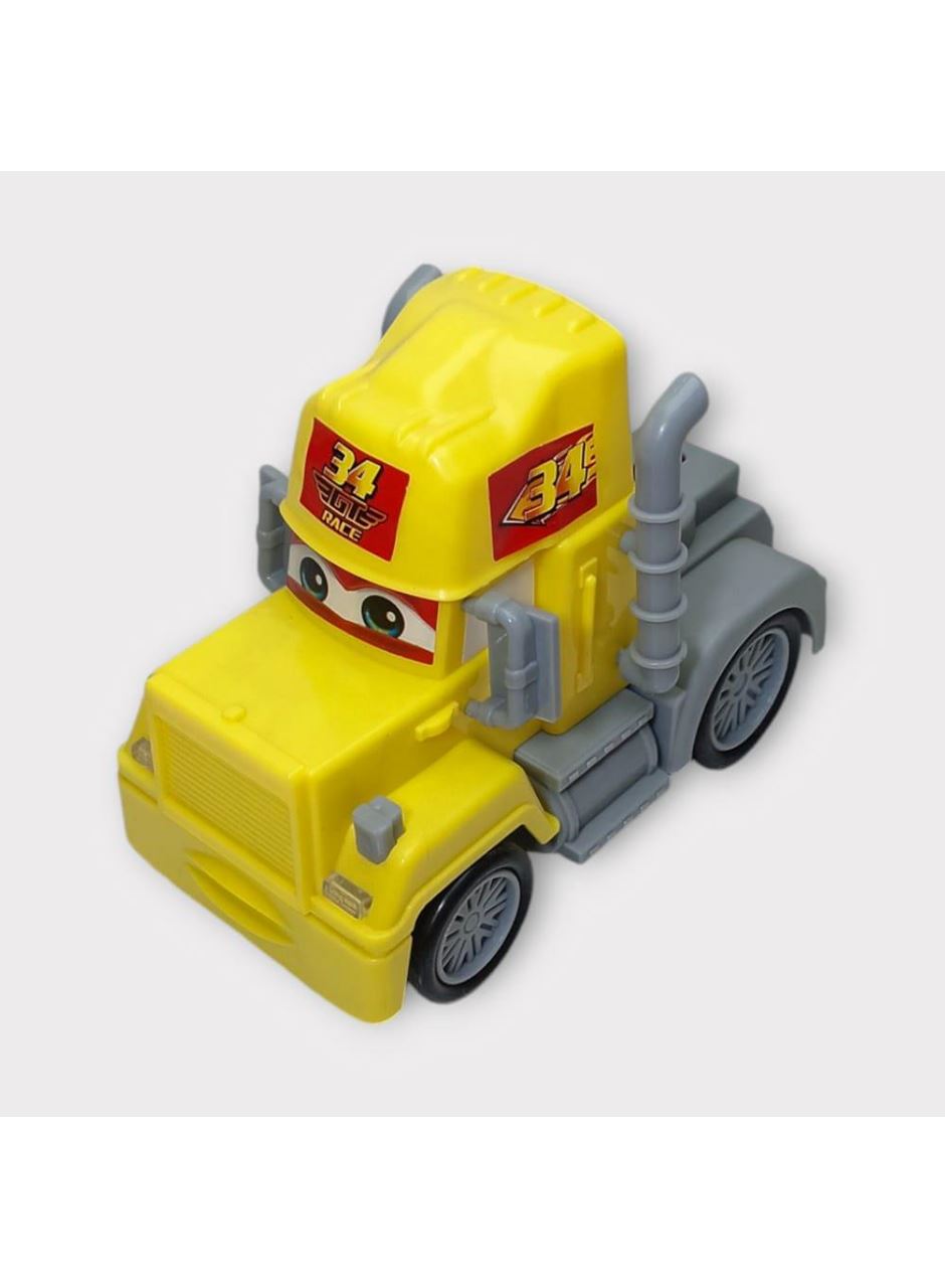 Sürtmeli Oyuncak Tır - Sarı