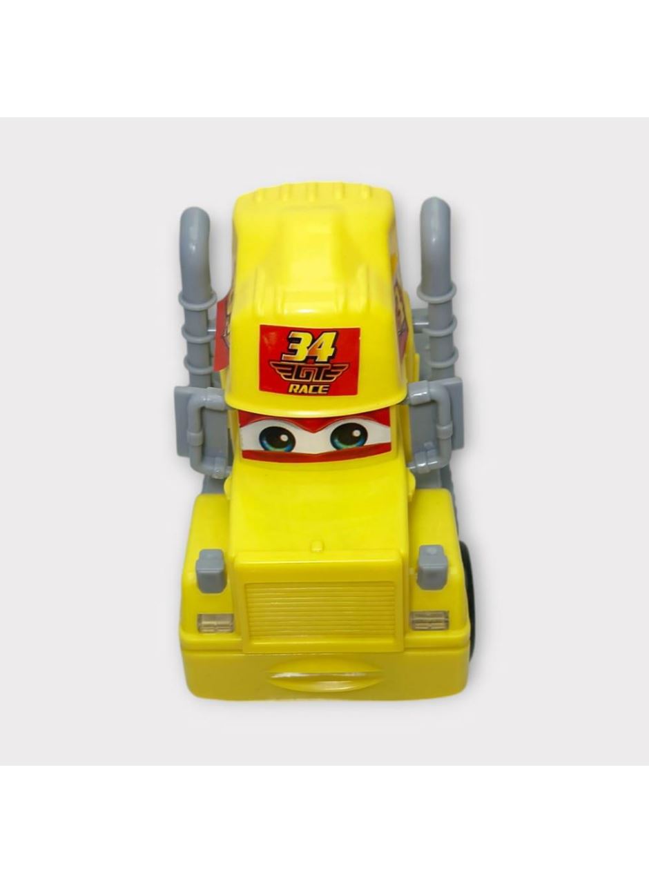 Sürtmeli Oyuncak Tır - Sarı