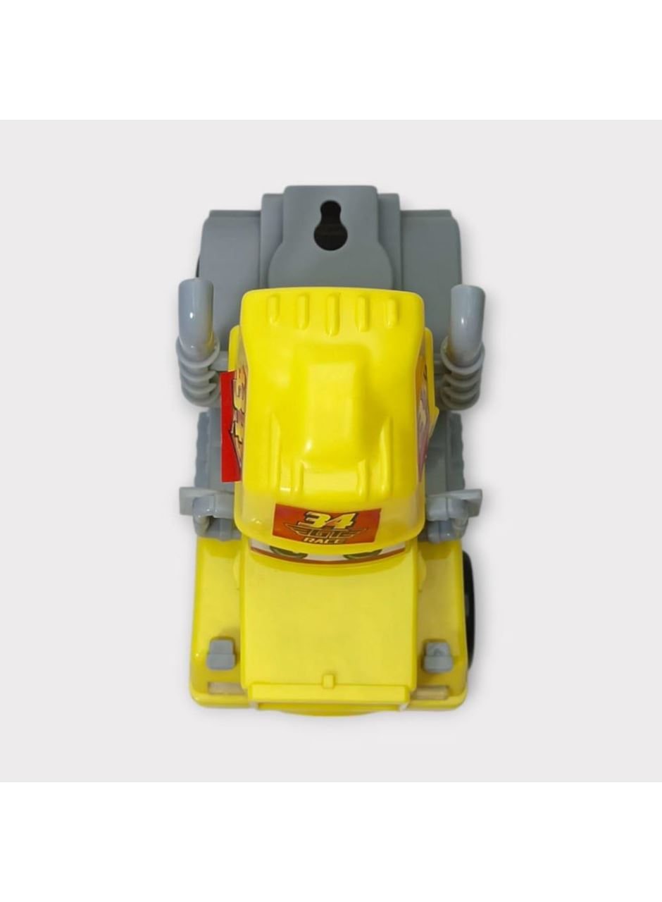 Sürtmeli Oyuncak Tır - Sarı