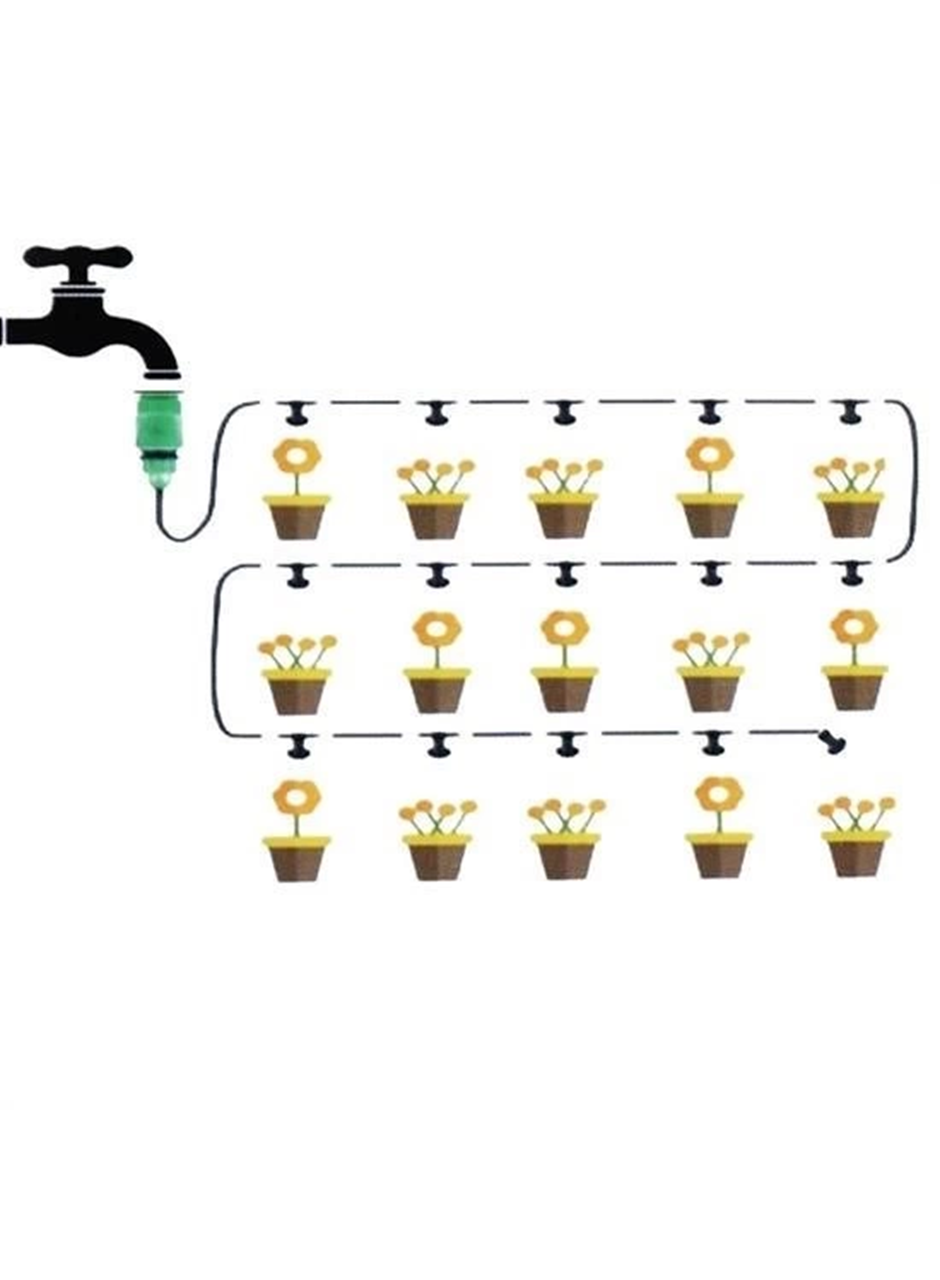 10 Metre Kendin Yap Balkon Veranda Çardak Kamelya Sulama Serinletme Ve Nemlendirme Sistemi (