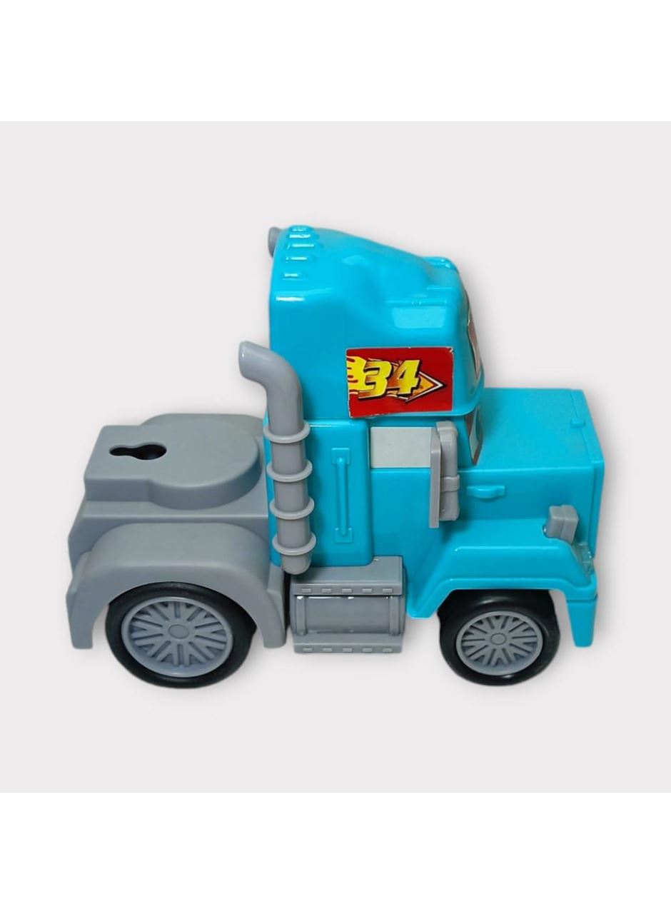 Sürtmeli Oyuncak Tır - Mavi