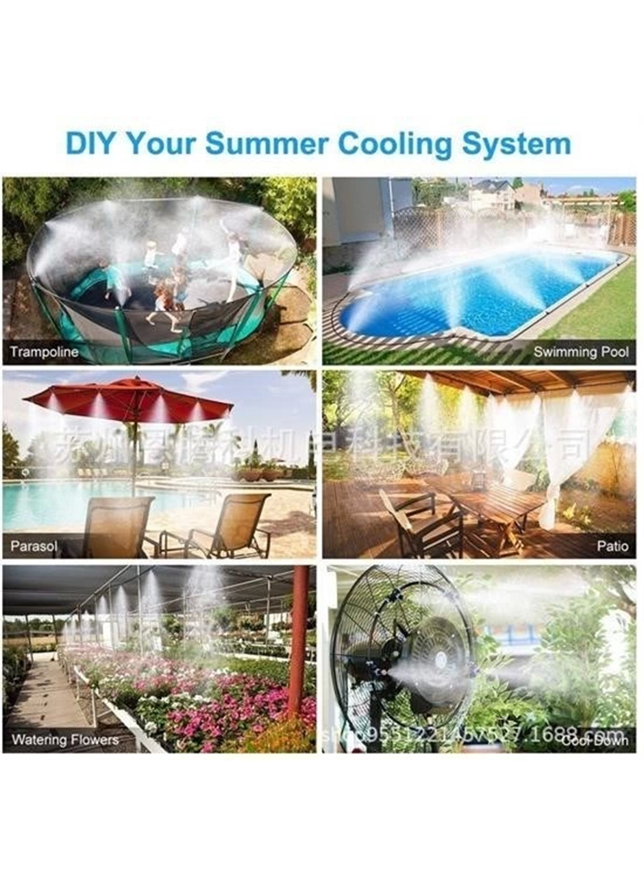 10 Metre Kendin Yap Balkon Veranda Çardak Kamelya Sulama Serinletme Ve Nemlendirme Sistemi (