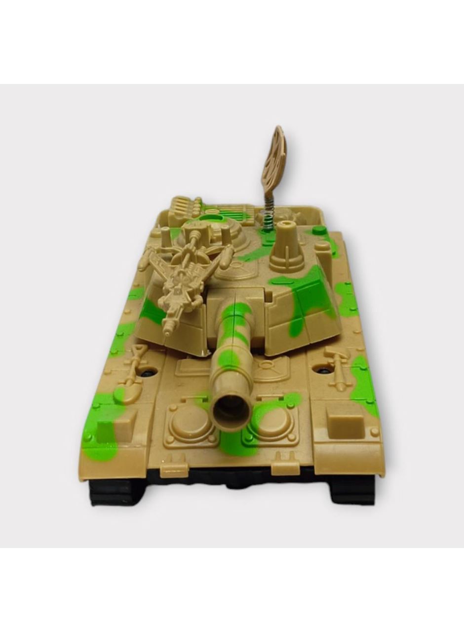 Sürtmeli Tank 15 cm - Açık Yeşil