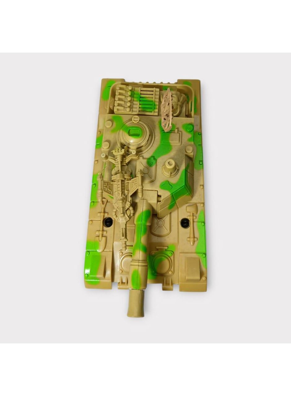 Sürtmeli Tank 15 cm - Açık Yeşil