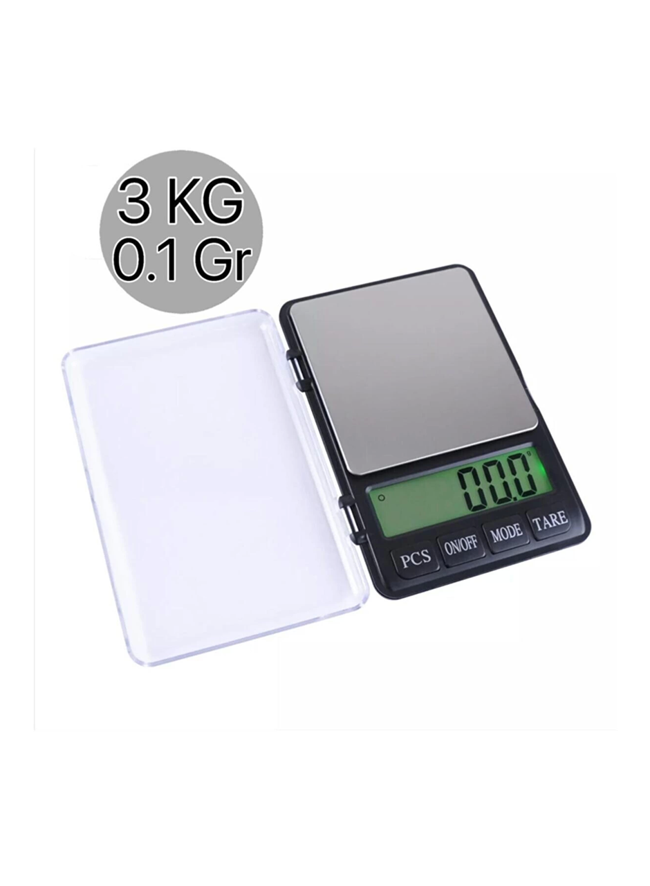 Mh-999 Pratik Dijital Hassas Mutfak Terazisi Hassas Tartı 2000 G /0.01 Gr. Hassasiyet (