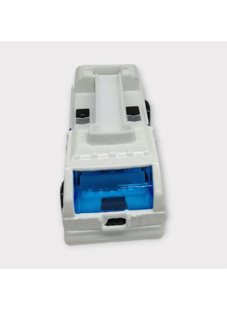 Küçük Metal Sağlık Hizmetleri Araçları 7 Cm - Merdivenli