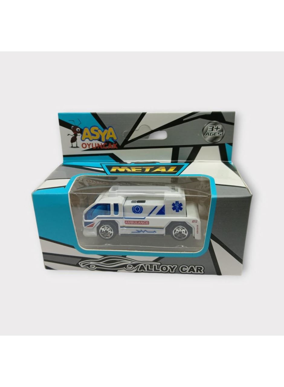 Küçük Metal Sağlık Hizmetleri Araçları 7 Cm - Merdivenli