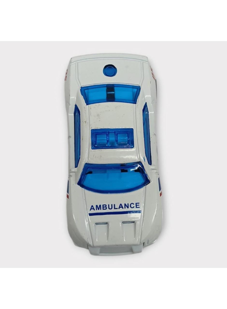 Küçük Metal Sağlık Hizmetleri Araçları 7 Cm - Araba