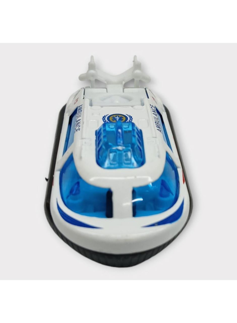 Küçük Metal Sağlık Hizmetleri Araçları 7 Cm - Bot