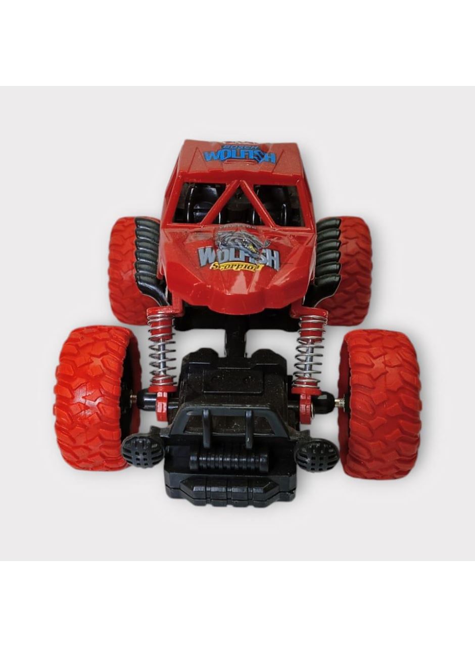 Çek Bırak Cross Buggy Araba 14 Cm - Kırmızı