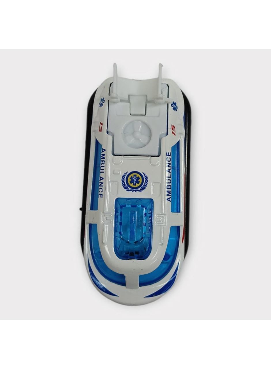 Küçük Metal Sağlık Hizmetleri Araçları 7 Cm - Bot