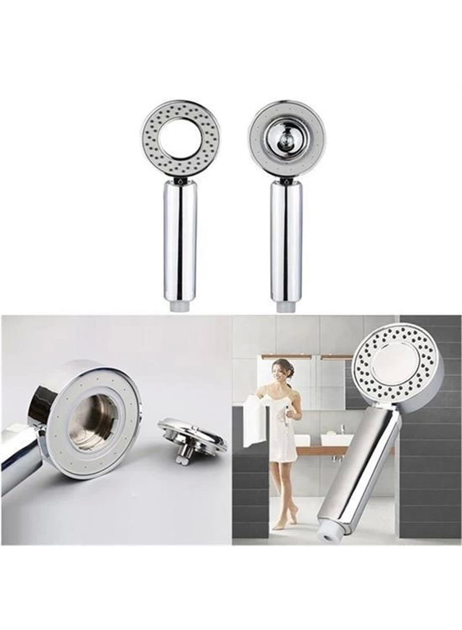 Çift Taraflı Yüksek Basınç Su Akıtan Şampuan Hazneli Duş Başlığı (