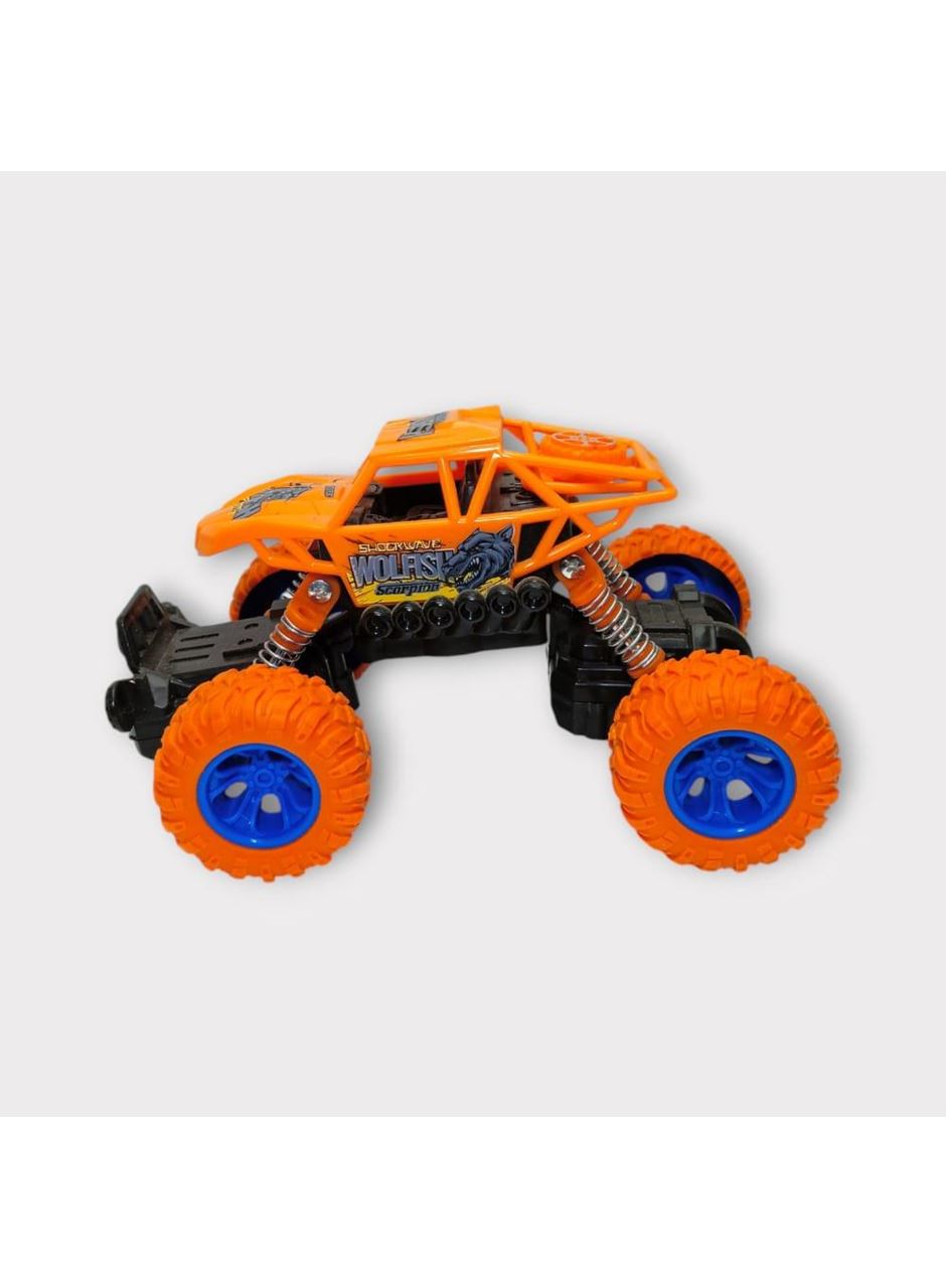 Çek Bırak Cross Buggy Araba 14 Cm - Turuncu