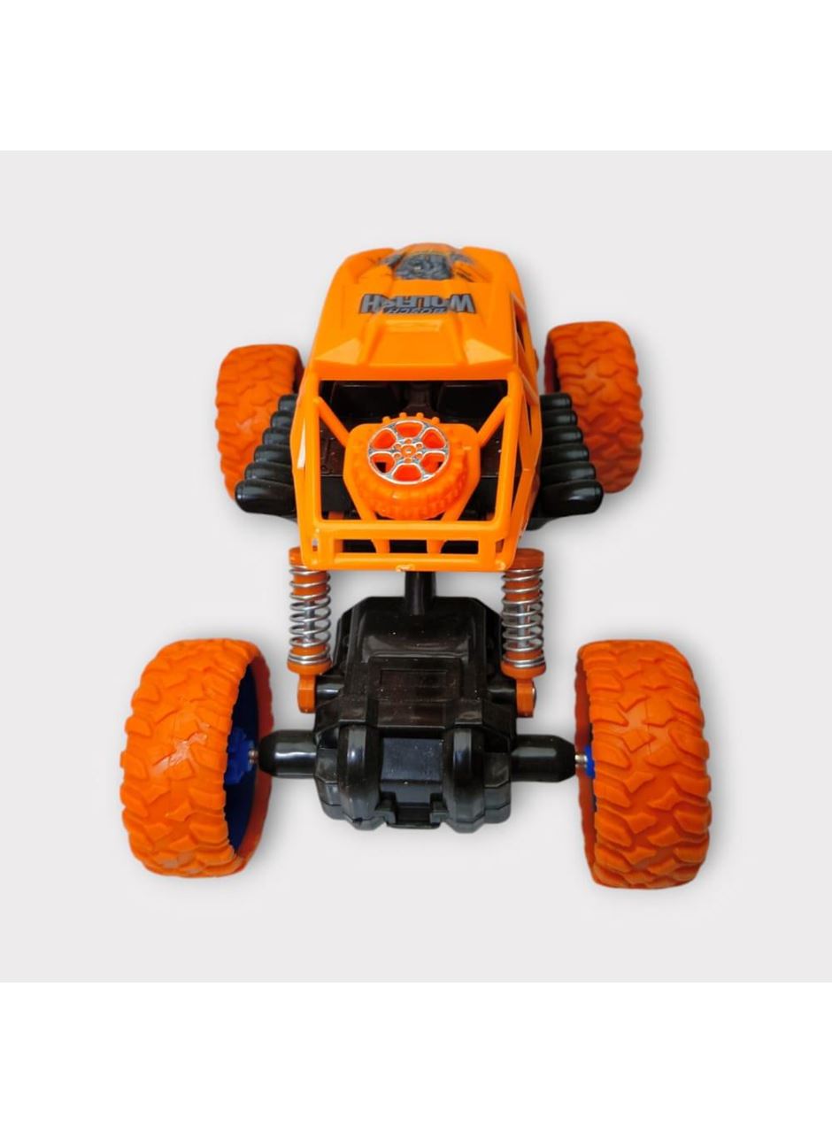 Çek Bırak Cross Buggy Araba 14 Cm - Turuncu
