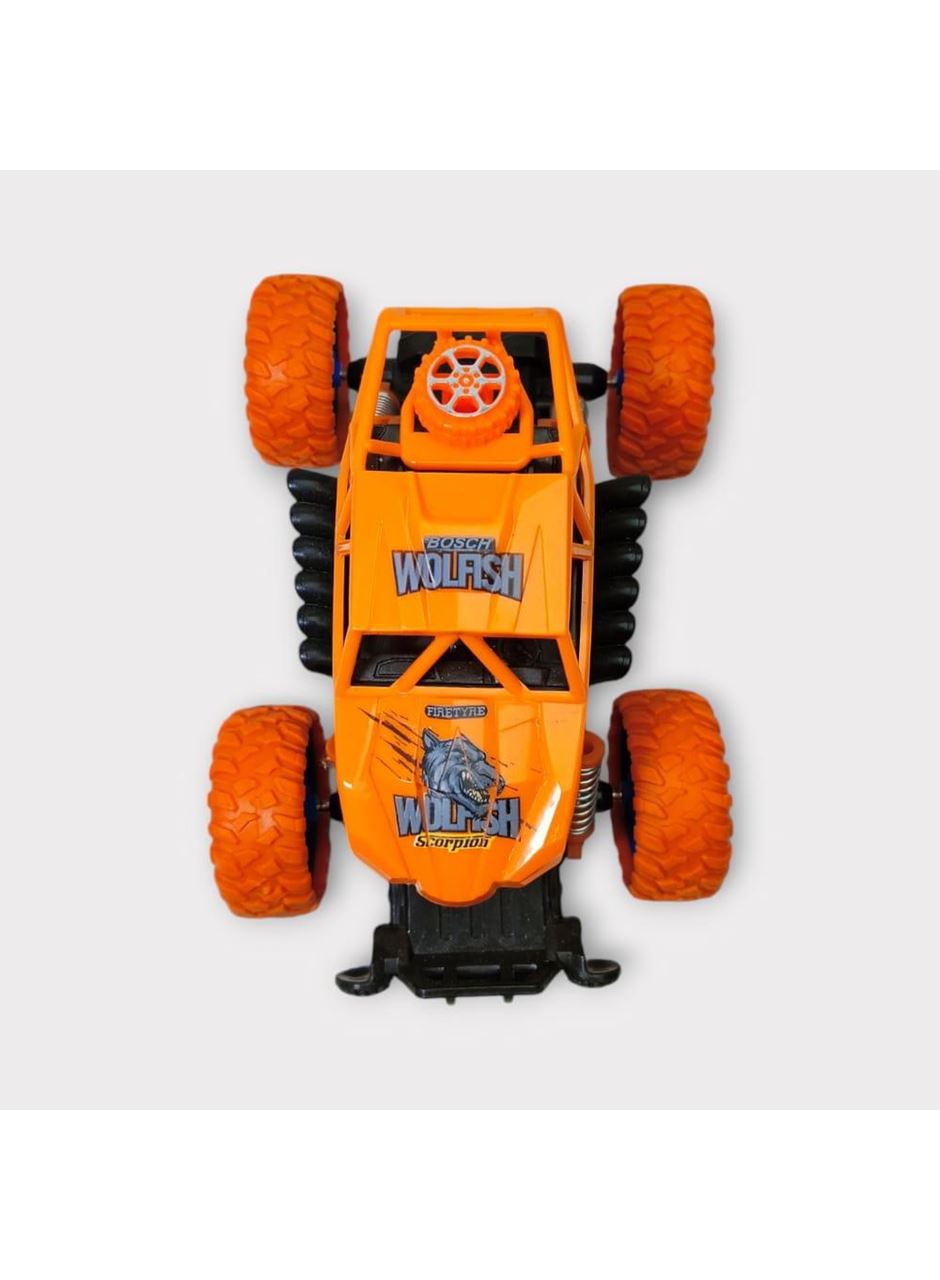 Çek Bırak Cross Buggy Araba 14 Cm - Turuncu
