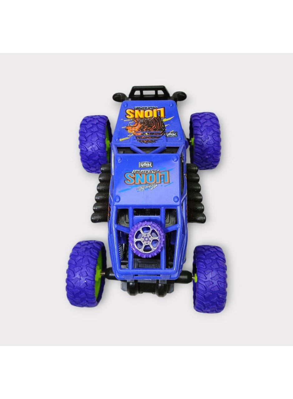 Çek Bırak Cross Buggy Araba 14 Cm - Mor