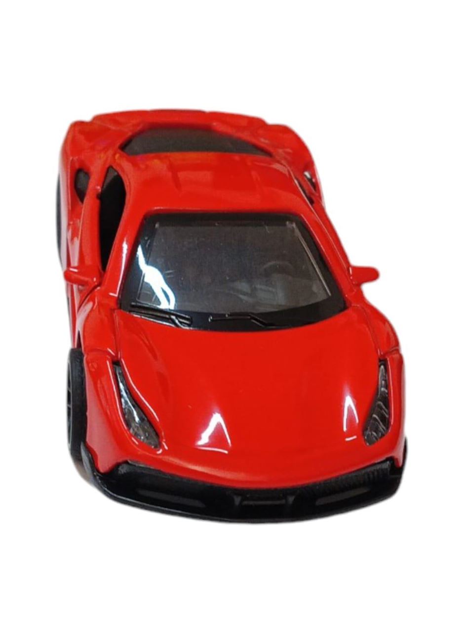 Çek Bırak Metal Araba - 4311B - Kırmızı