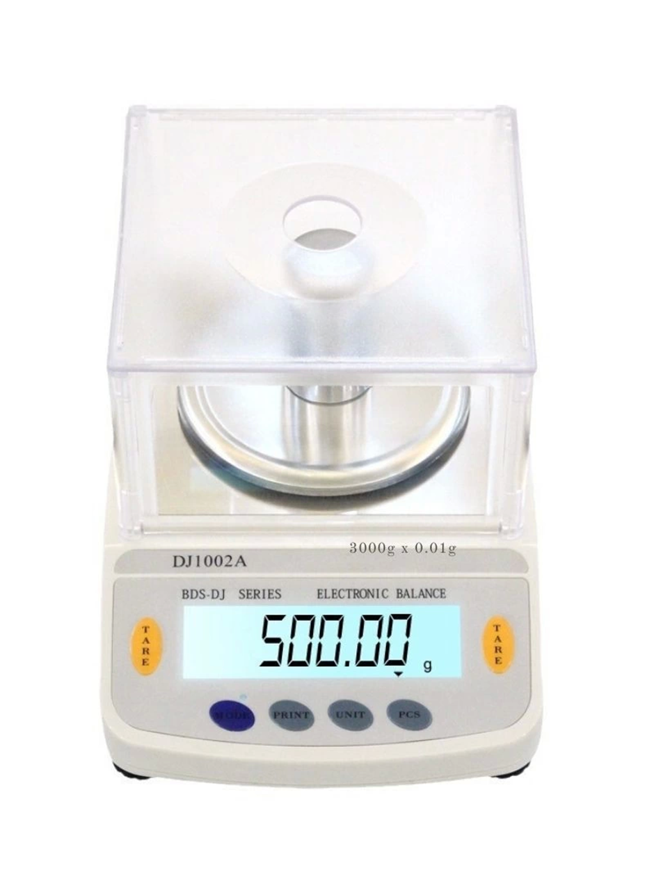 DJ602A Kefeli Hassas Terazi 3000 g Kapasiteli, 0.01 g Hassasiyetle Profesyonel Ölçüm (