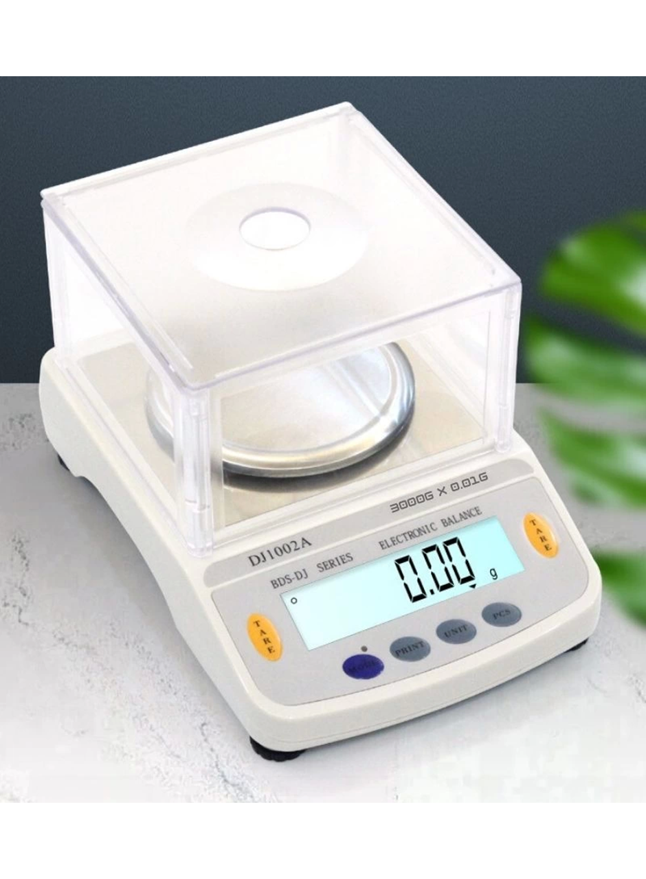 DJ602A Kefeli Hassas Terazi 3000 g Kapasiteli, 0.01 g Hassasiyetle Profesyonel Ölçüm (