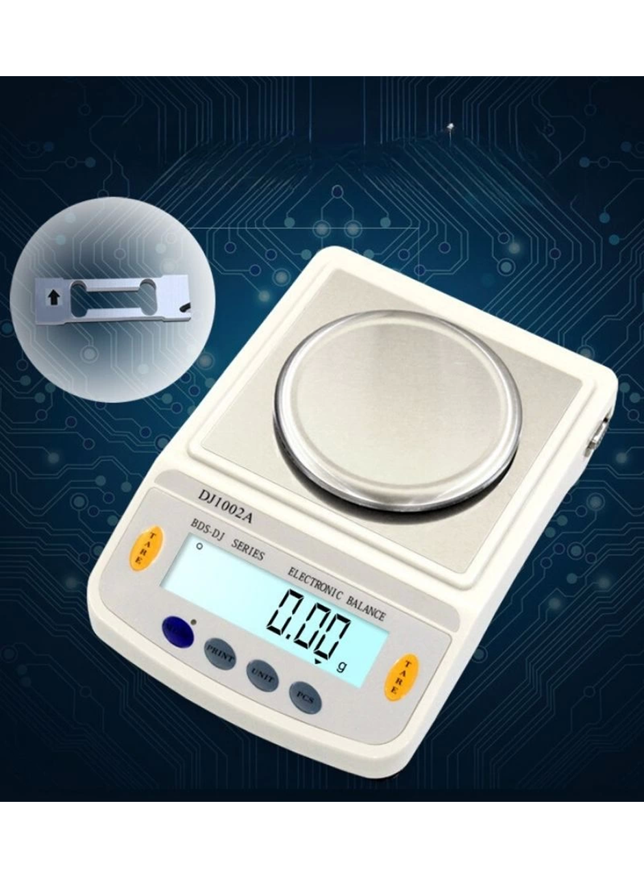 DJ602A Kefeli Hassas Terazi 3000 g Kapasiteli, 0.01 g Hassasiyetle Profesyonel Ölçüm (