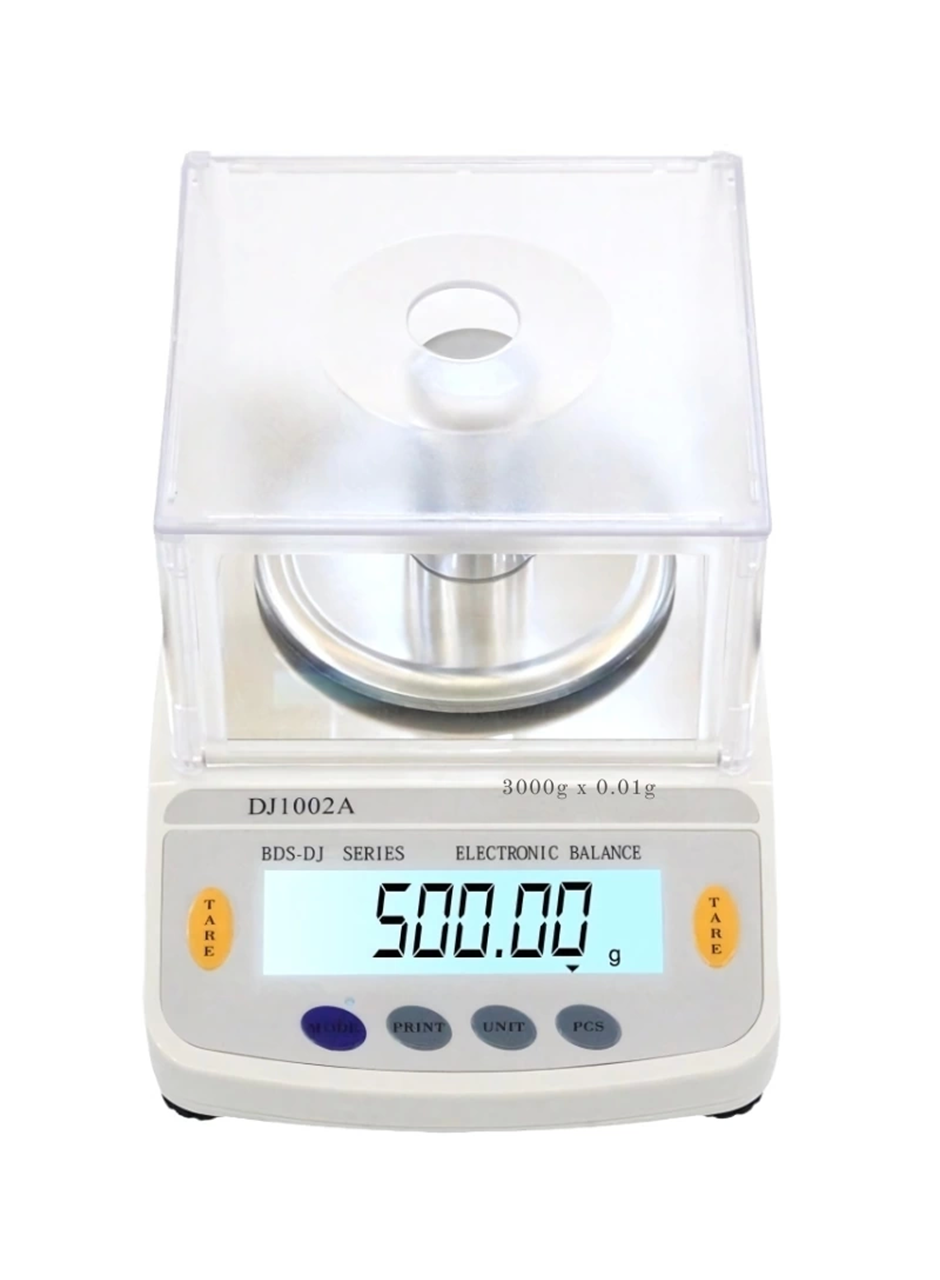 DJ602A Kefeli Hassas Terazi 3000 g Kapasiteli, 0.01 g Hassasiyetle Profesyonel Ölçüm (