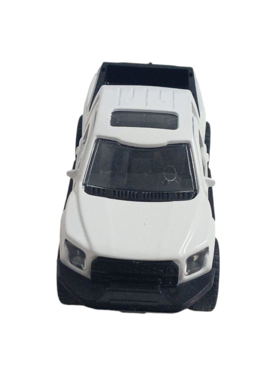 Çek Bırak Metal Arazi Aracı 13 cm - Beyaz