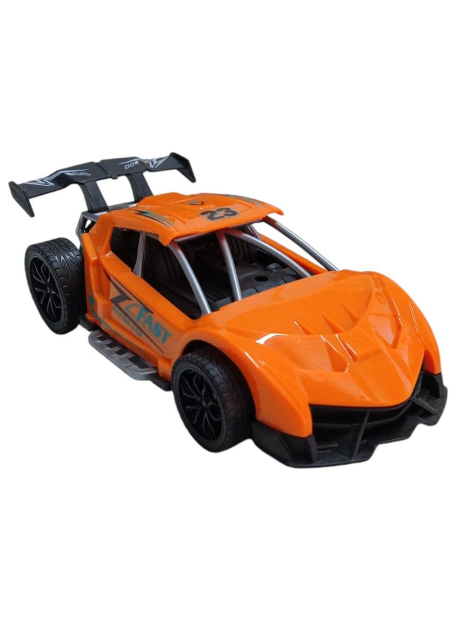 Sürtmeli Yarış Arabası - Turuncu
