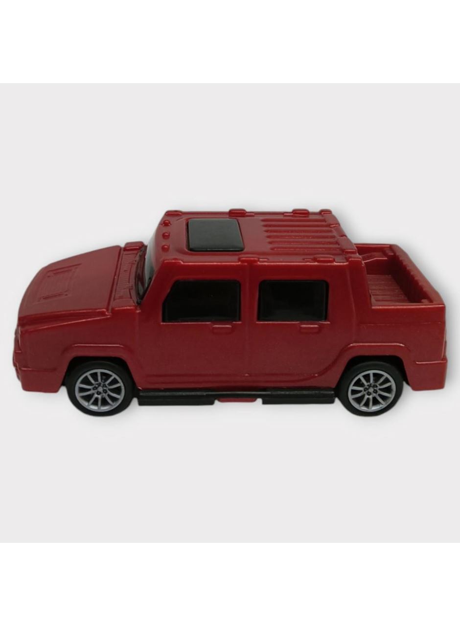 Çek Bırak Arabalar 10 Cm - Kırmızı Jeep