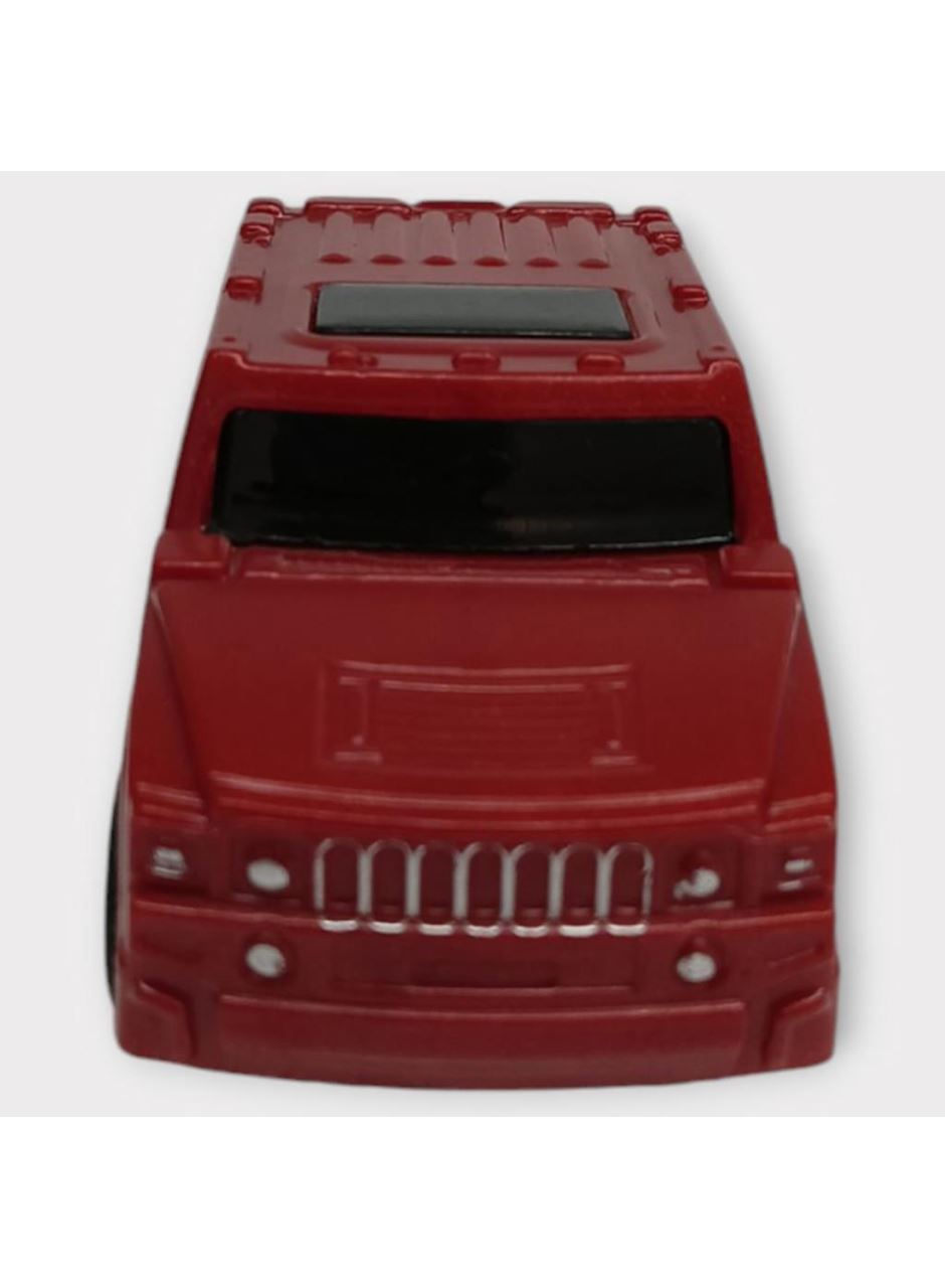 Çek Bırak Arabalar 10 Cm - Kırmızı Jeep