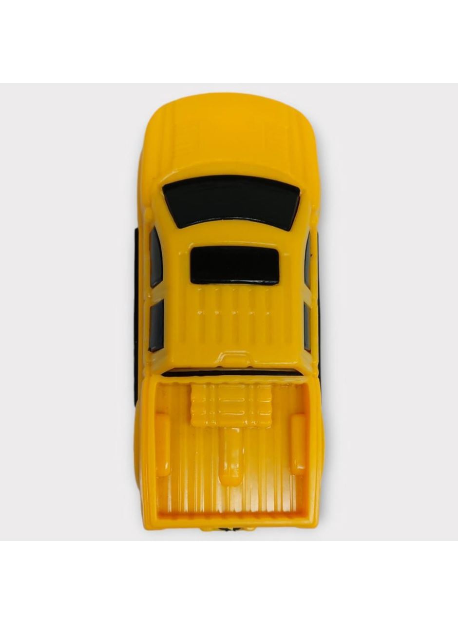 Çek Bırak Arabalar 10 Cm - Sarı Pick-Up