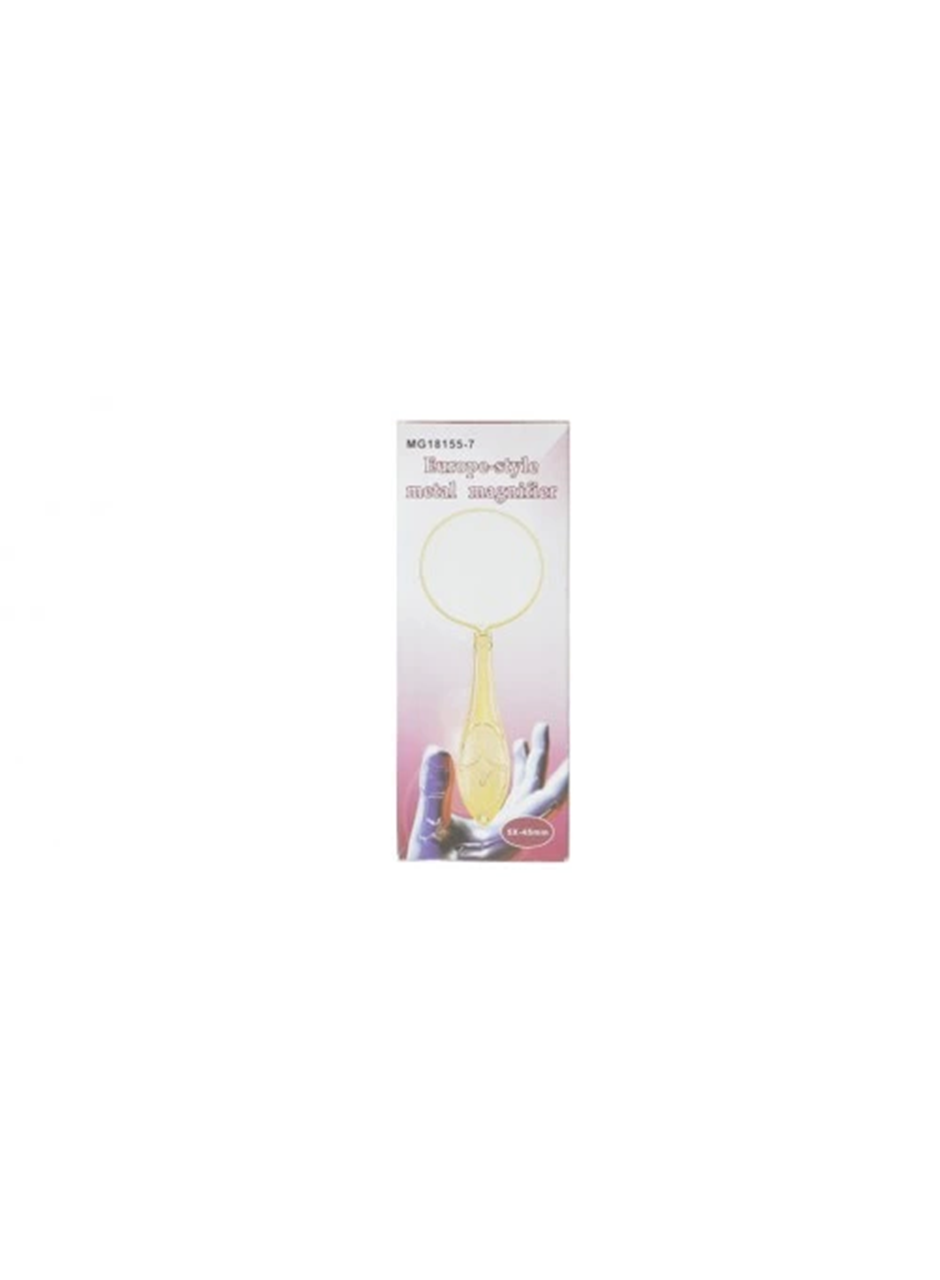 -Altın Renkli 5x-45mm Zarif Işlemeli özel Tasarlanmış Hediye Büyüteç-mg18155-7 (