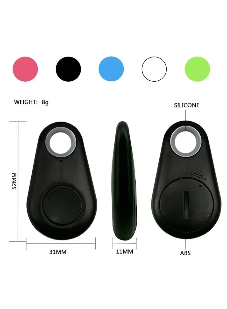 Mini Akıllı Anahtar Bulucu Bluetooth Tracker Evcil Hayvan ve Eşya Gps Bulucu Anti-kayıp Sensör (