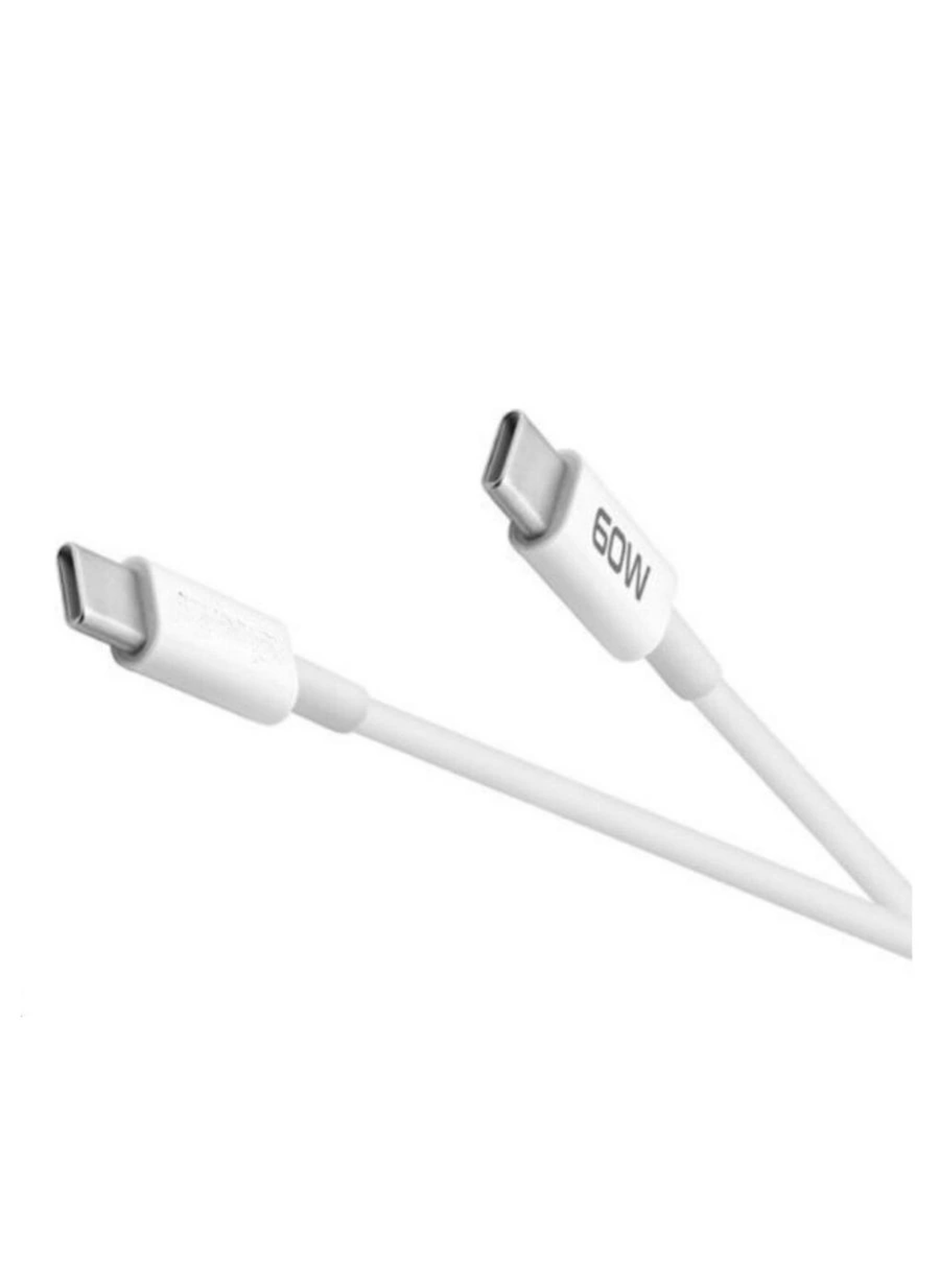 60W USB-C Type-C Silikon Şarj Kablosu Hızlı Şarj, Dayanıklı ve Esnek Tasarım, Tüm USB-C Cihazlarla Uyumlu (