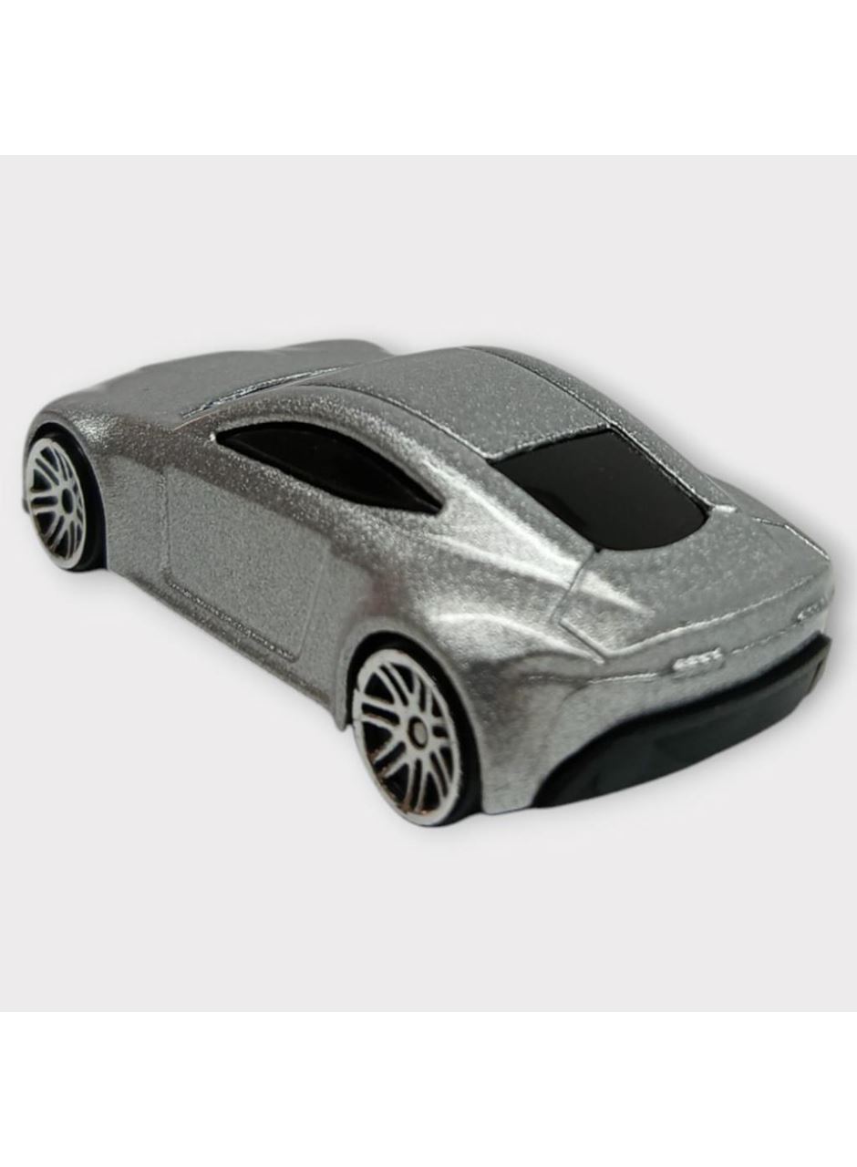 Metal Mini Arabalar 8 cm - Gri - 1