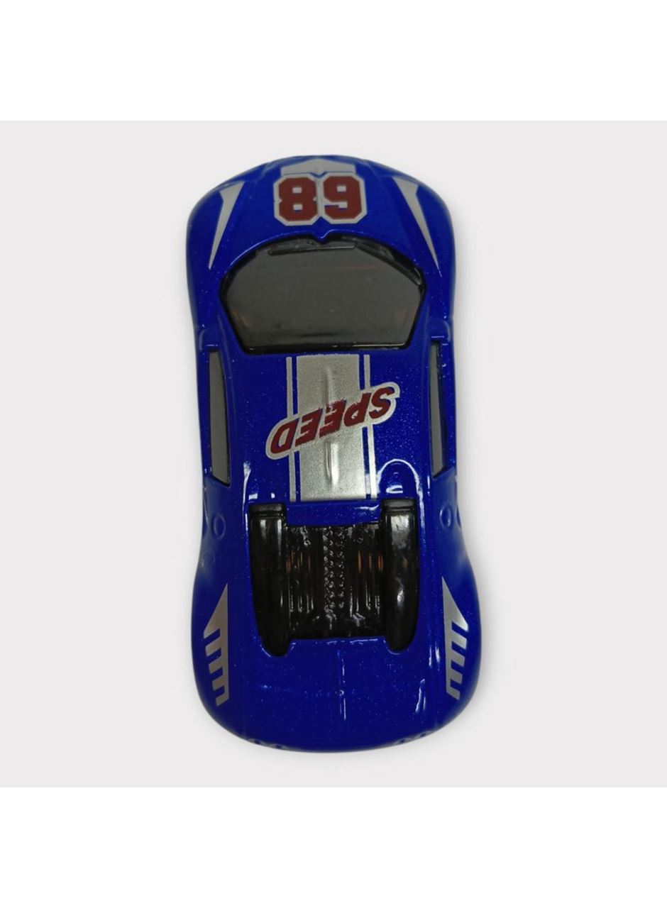 Metal Mini Arabalar 8 cm - Mavi - 2