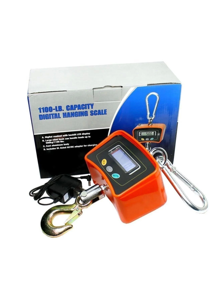 500 kg Dijital Askılı Çengel Baskül Terazi - Yüksek Kapasiteli Hassas Tartım (