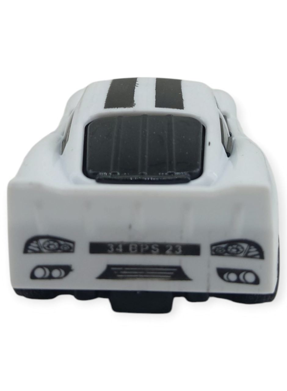 Çek Bırak Nascar Arabası 10.5 Cm - BP-035-BEYAZ