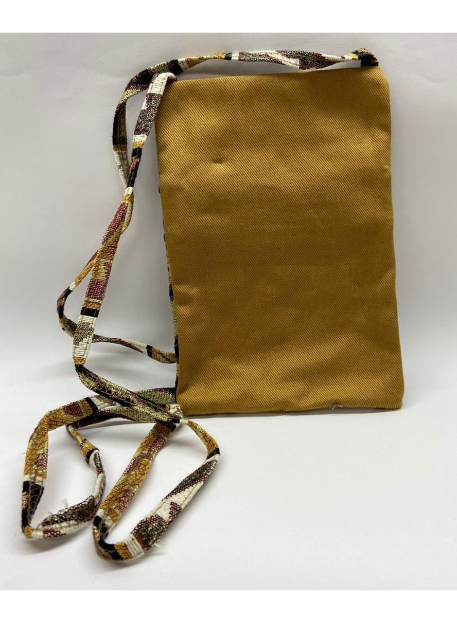 Otantik Desenli Fermuarlı Askılı Çanta Özel Dikim - GS302