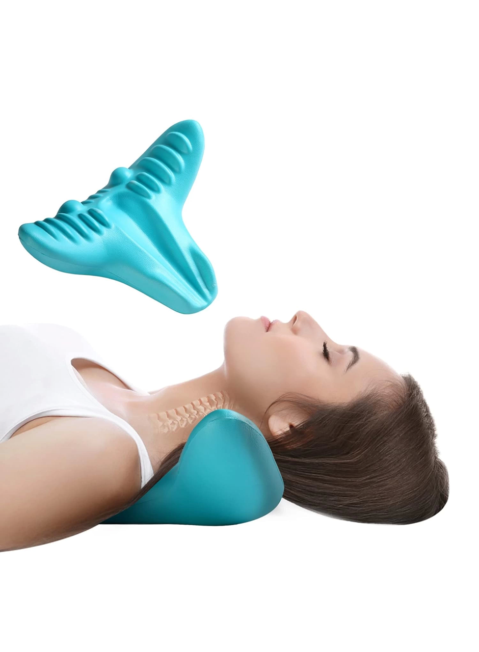 Boyun Ve Omuz Gevşetici, Servikal Traksiyon Cihazı Akupunktur Boyun Omuz Sırt Desteği Masaj Yastığı, Boyun Sedye Masajı (